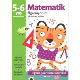 Matematik Öğreniyorum 5-6 Yaş Aktivite Kitabım - kollektif