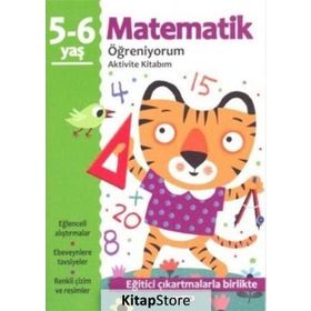 Matematik Öğreniyorum 5-6 Yaş Aktivite Kitabım - kollektif