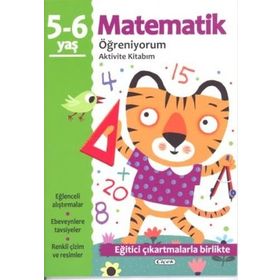 Matematik Öğreniyorum 5-6 Yaş Aktivite Kitabım - kollektif