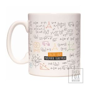 Matematik Öğretmeni İsme Özel Meslek Kupa Bardak