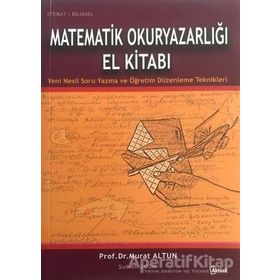 Matematik Okuryazarlığı El Kitabı - Kolektif - Alfa Aktüel Yayınları