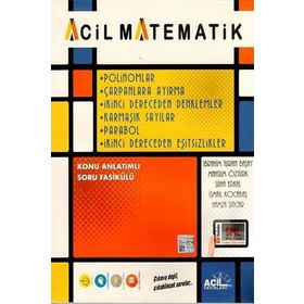 Matematik Polinomlar Çarpanlara Ayırma 2. Dereceden Denklemler Karmaşık Sayılar - Acil Yayınları