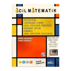 Matematik Polinomlar Çarpanlara Ayırma 2. Dereceden Denklemler Karmaşık Sayılar - Acil Yayınları