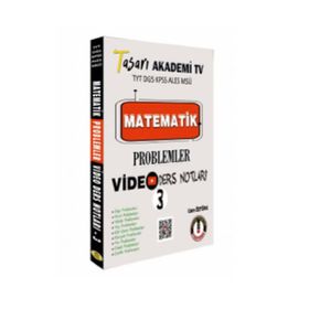 Matematik Problemler Video Ders Notları 3 - Tasarı Eğitim Yayınları