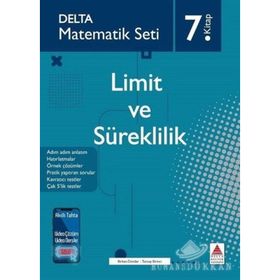 Matematik Seti-7.Kitap-Limit ve Süreklilik-Delta Yayınları