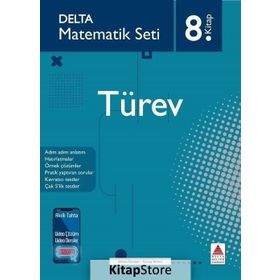 Matematik Seti 8 Türev-Delta Kültür Yayınları