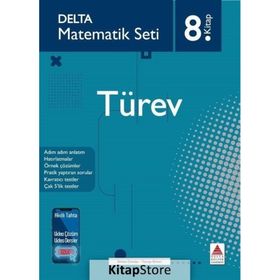 Matematik Seti 8 Türev-Tuncay Birinci-Birkan Dündar-Delta Kültür Yayını