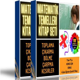 Matematik Temelleri Kitap Seti 2 Spiralli Kitap Enine Boyuna Eğitim