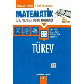 Matematik Türev Konu Anlatımlı Soru Bankası Çap Yayınları