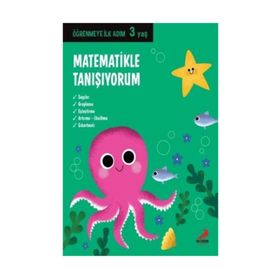Matematikle Tanışıyorum / Öğrenmeye İlk Adım 3 Yaş - Kolektif - Erdem Yayınları