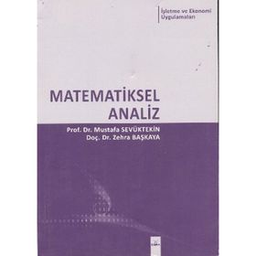 Matematiksel Analiz - Mustafa Sevüktekin Zehra Başkaya
