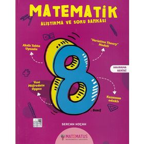 Matematus Yayınları 8. Sınıf Matematik Alıştırma ve Soru Bankası