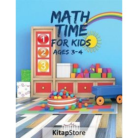 Math Time For Kids Ages 3-4 Kollektif Milenyum Yayınevi