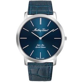 Mathey-Tissot H6915abu Swıss Made İnce Deri Kemerli Erkek Kol Saati