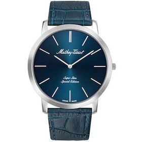 Mathey-Tissot H6915abu Swıss Made İnce Deri Kemerli Erkek Kol Saati