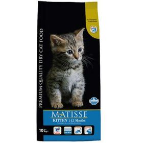 Matisse Kitten Tavuk Etli 10 kg Yavru Kedi Maması + 4 Adet Temizlik Mendili