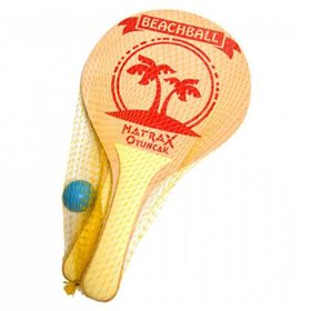 Matrax Ahşap Beachball Raket