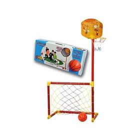 Matrax AKC-224 Oyuncak Futbol Kalesi ve Basket Potası Seti