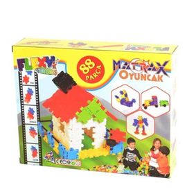 Matrax Oyuncak AKC-105 88 Parça Flexy Tangles Kutu Oyunu