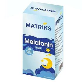 Matriks Melatonin 3 Mg 30 Tablet