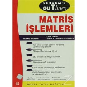 MATRIS İŞLEMLERİ - RICHARD BRONSON