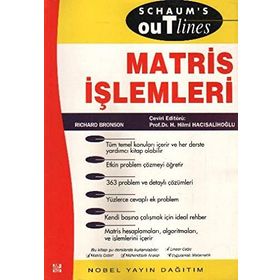 MATRIS İŞLEMLERİ - RICHARD BRONSON