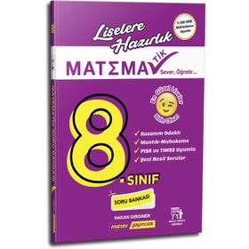 Matsev Yayıncılık 8. Sınıf Matematik Soru Bankası Hakan Girginer