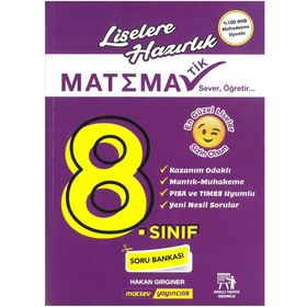 Matsev Yayınları 8. Sınıf Matematik Soru Bankası