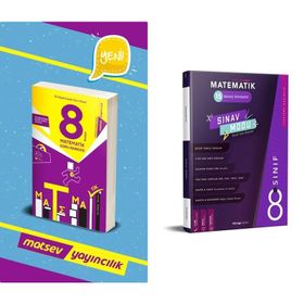 Matsev Yayınları 8. Sınıf Matematik Soru Bankası