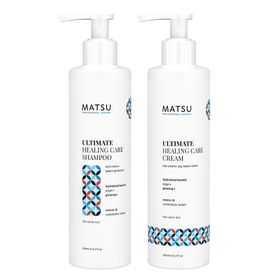 Matsu 2'li Set 2x250 ml Ultimate Anında Onarıcı Saç Bakım Şampuan ve Krem