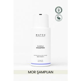 Matsu Renk Eşitleyici Turunculaşma Karşıtı 350 ml Mor Şampuan