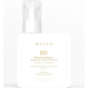 Matsu Sunguardia 100 ml Leke Karşıtı Tüm Ciltler İçin Yüksek Korumalı SPF50+ Güneş Kremi