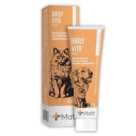 Matt Daily Vita Multivitamin 100 gr Kedi Köpek Macunu