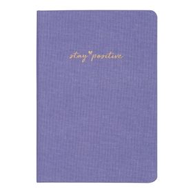 Matt Notebook 14x20 cm Sert Kapak Çizgili Lila Defter