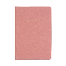 Matt Notebook 14x20 cm Sert Kapak Çizgili Pembe Defter