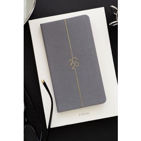 Matt Notebook 2026 Yılı 12 Aylık Füme Haftalık Keten Cep Ajandası