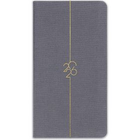 Matt Notebook 2026 Yılı 12 Aylık Füme Haftalık Keten Cep Ajandası