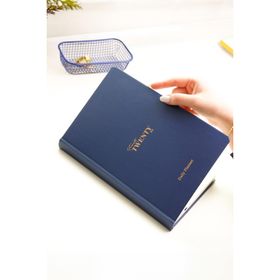Matt Notebook 2026 Yılı 16x24 cm 12 Aylık Lacivert Günlük Ajanda