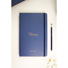 Matt Notebook 2026 Yılı 16x24 cm 12 Aylık Lacivert Günlük Ajanda