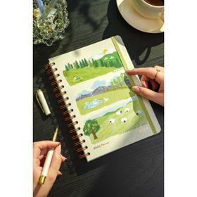 Matt Notebook 2026 Yılı A5 Spiralli 15x21 cm 12 Aylık Ajanda