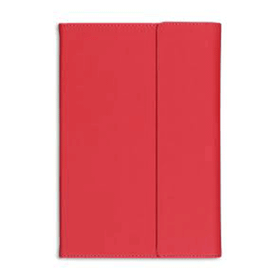 Matt Notebook A5 15x22 cm Mıknatıslı Kapak Çizgili Kırmızı Defter