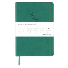 Matt Notebook A5 Antibakteriyel Noktalı Yeşil Defter