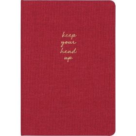 Matt Notebook Sert Kapak Düz Çizgisiz 14x20 cm Kardinal Bordo Defter