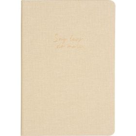 Matt Notebook Sert Kapak Noktalı Bej 14x20 cm Defter