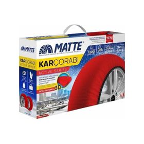 Matte 215 55 R17 Yüksek Kaliteli Zincir Muadili Kar Çorabı