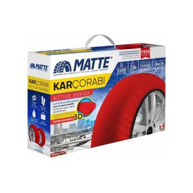 Matte 215 55 R17 Yüksek Kaliteli Zincir Muadili Kar Çorabı