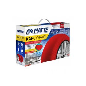 Matte Active Series Kırmızı Kar Çorabı