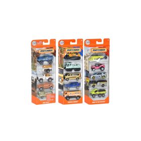 Mattel C1817 Matchbox Beşli Oyuncak Araba Seti