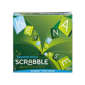 Mattel CJT14 Scrabble Travel 10 Yaş Üstü 4 Kişilik Kutu Oyunu