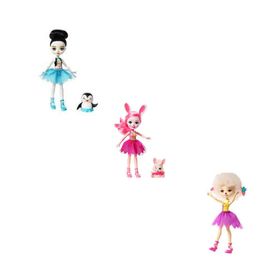 Mattel FRH55 Enchantimals Üçlü Bebek Seti